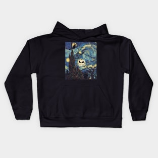 Vincent Van Gogh's The Scary Night Kids Hoodie